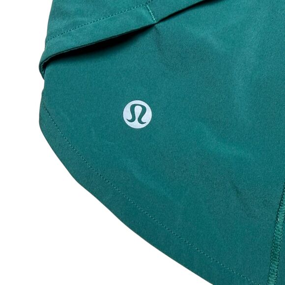Lululemon Speed Up Low Rise Lined Short 2.5" Teal Lagoon - Picture 6 of 8